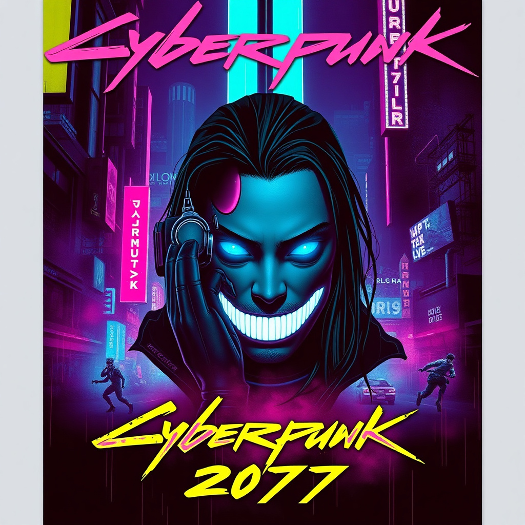 Cyberpunk 2077 Movie Poster